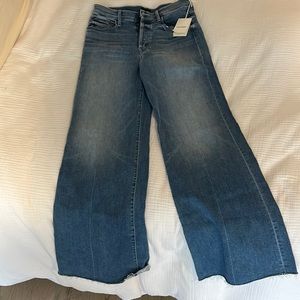 MOTHER wide leg denim